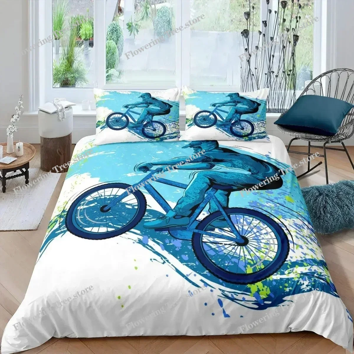 Fahrrad-Bettbezug-Set aus Mikr – Mountain Biking Europe Bewertung und Preis