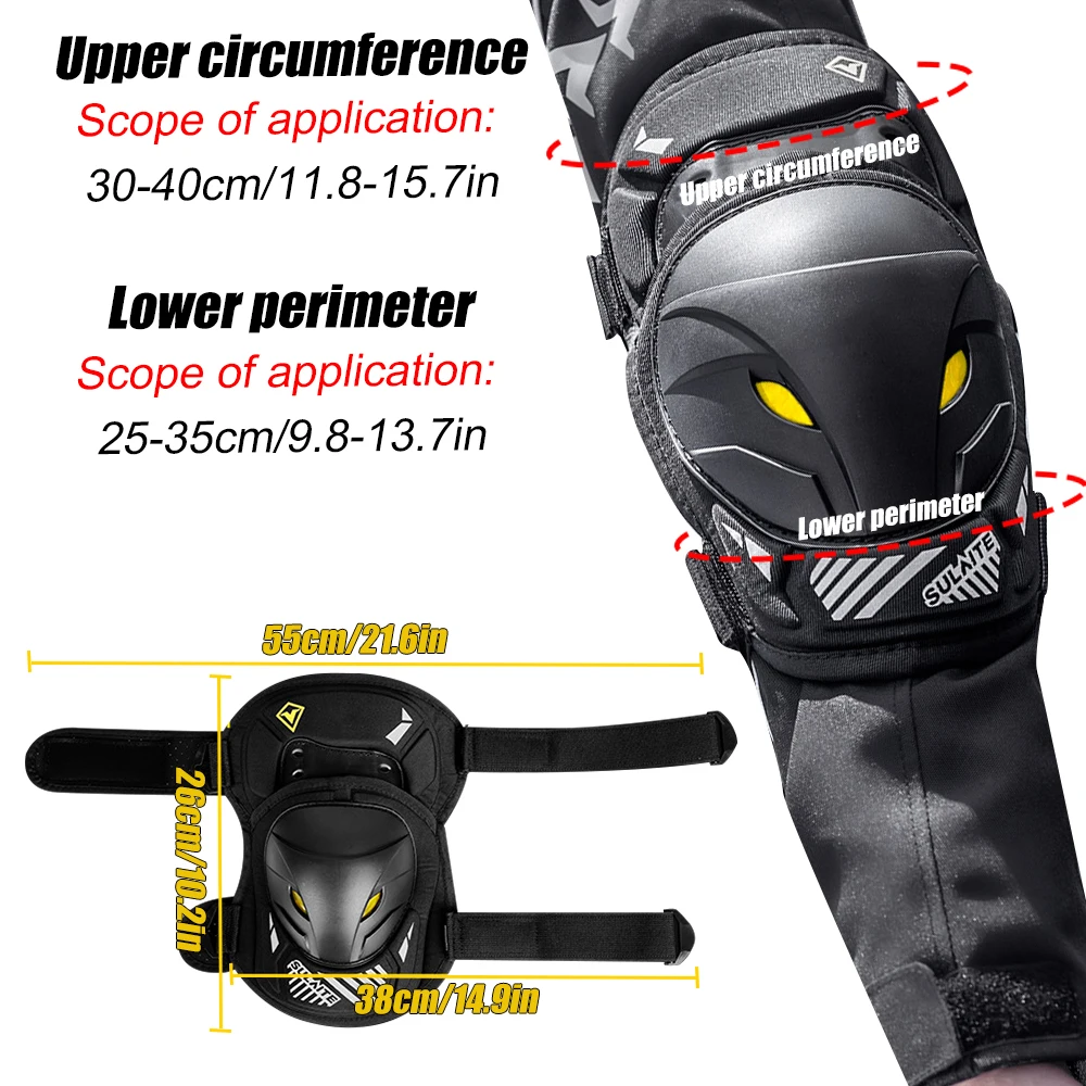 1 Paar Motorrad-Knieschützer,  – Mountain Biking Elbow Pads Bewertung und Preis