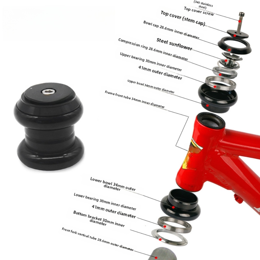 28,6 mm für Top-Cap-Headset fü – Mountain Biking Tube Bewertung und Preis